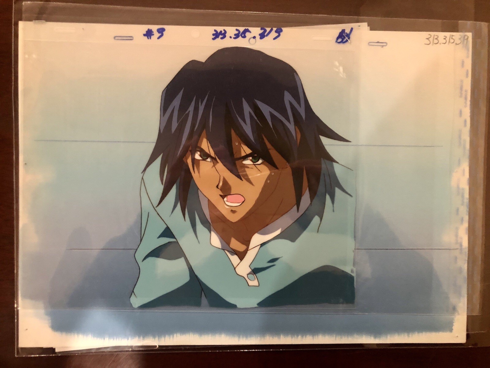 Generator Gawl – 3 Cels, OG Background, Douga. 2 mouth cels.