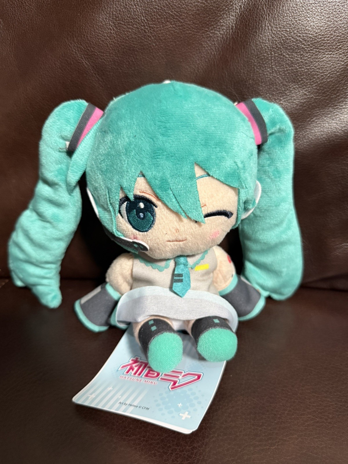 Hatsune Miku x Round 1 Exclusive Vocaloid Collab 6.3” Plush NWT SEGA – US Seller