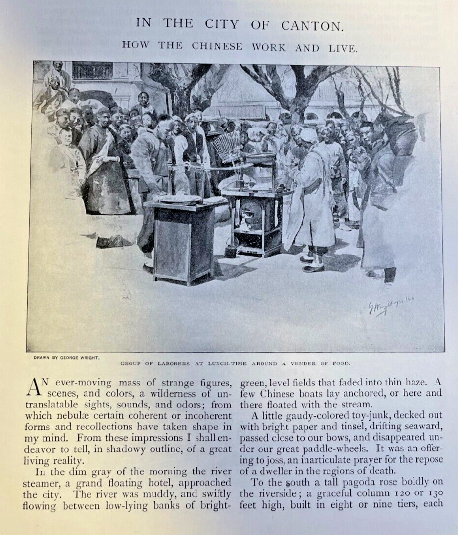 1894 China Life and Work in Canton illustrated