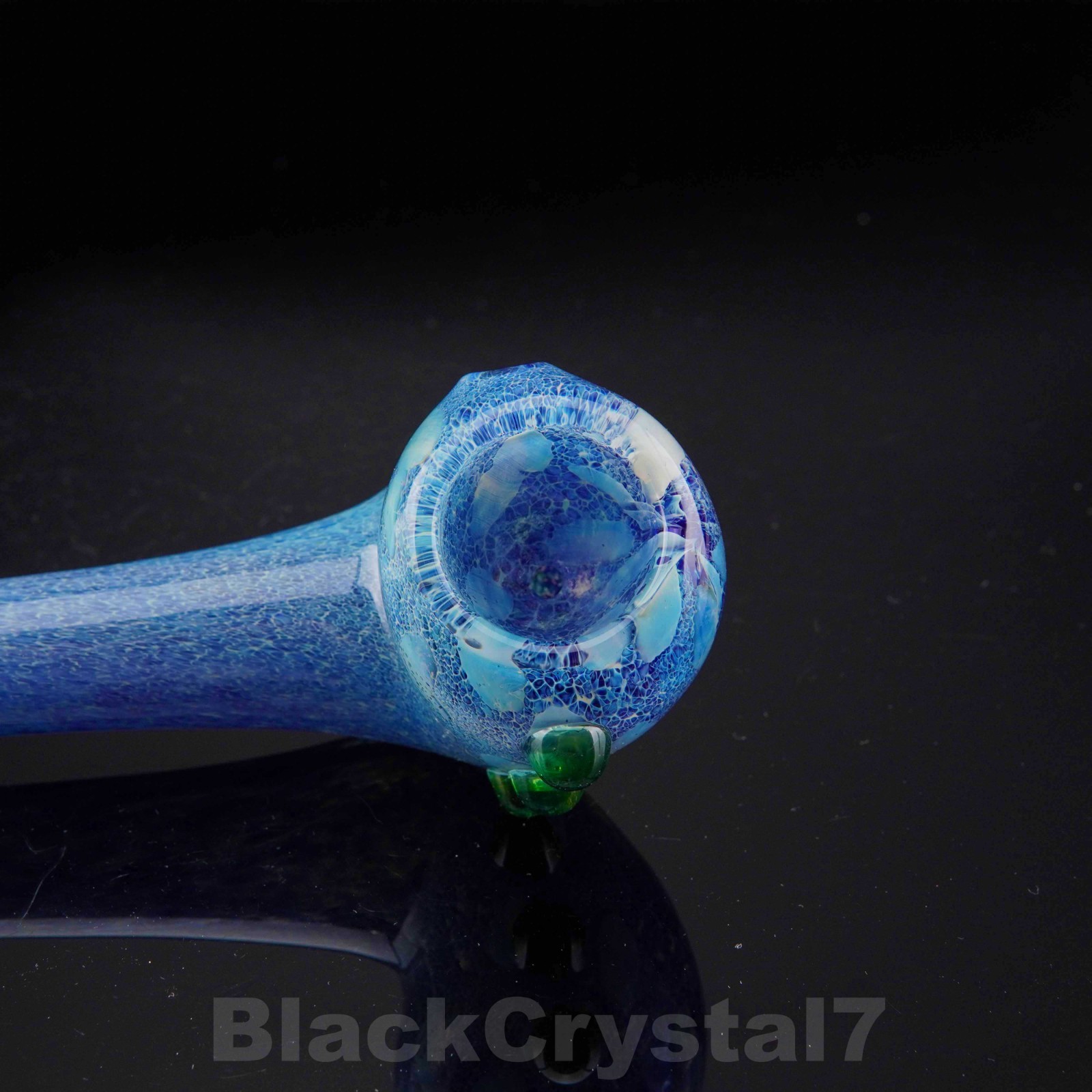 13″ Handmade Black Elegance Gandalf Sherlock Tobacco Smoking Bowl Glass Pipes
