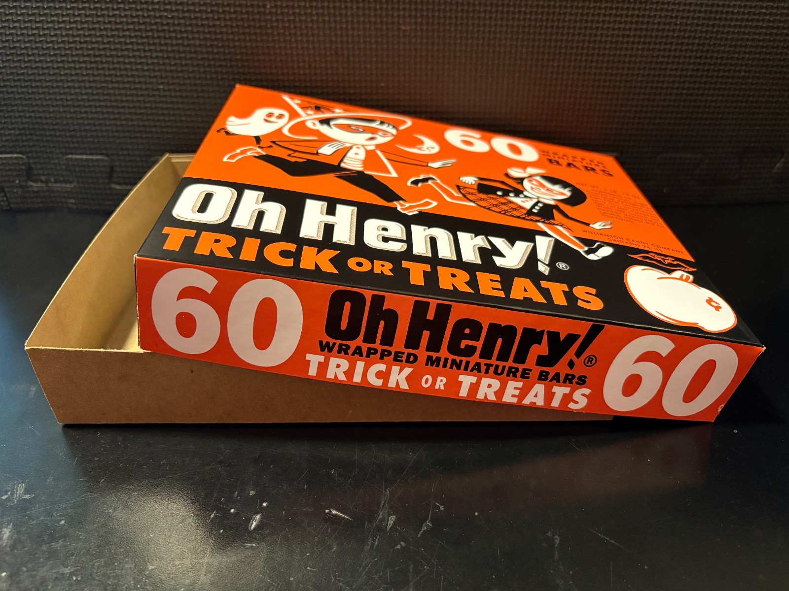 1950s Oh Henry (Halloween, variation #5) – Empty custom design display box