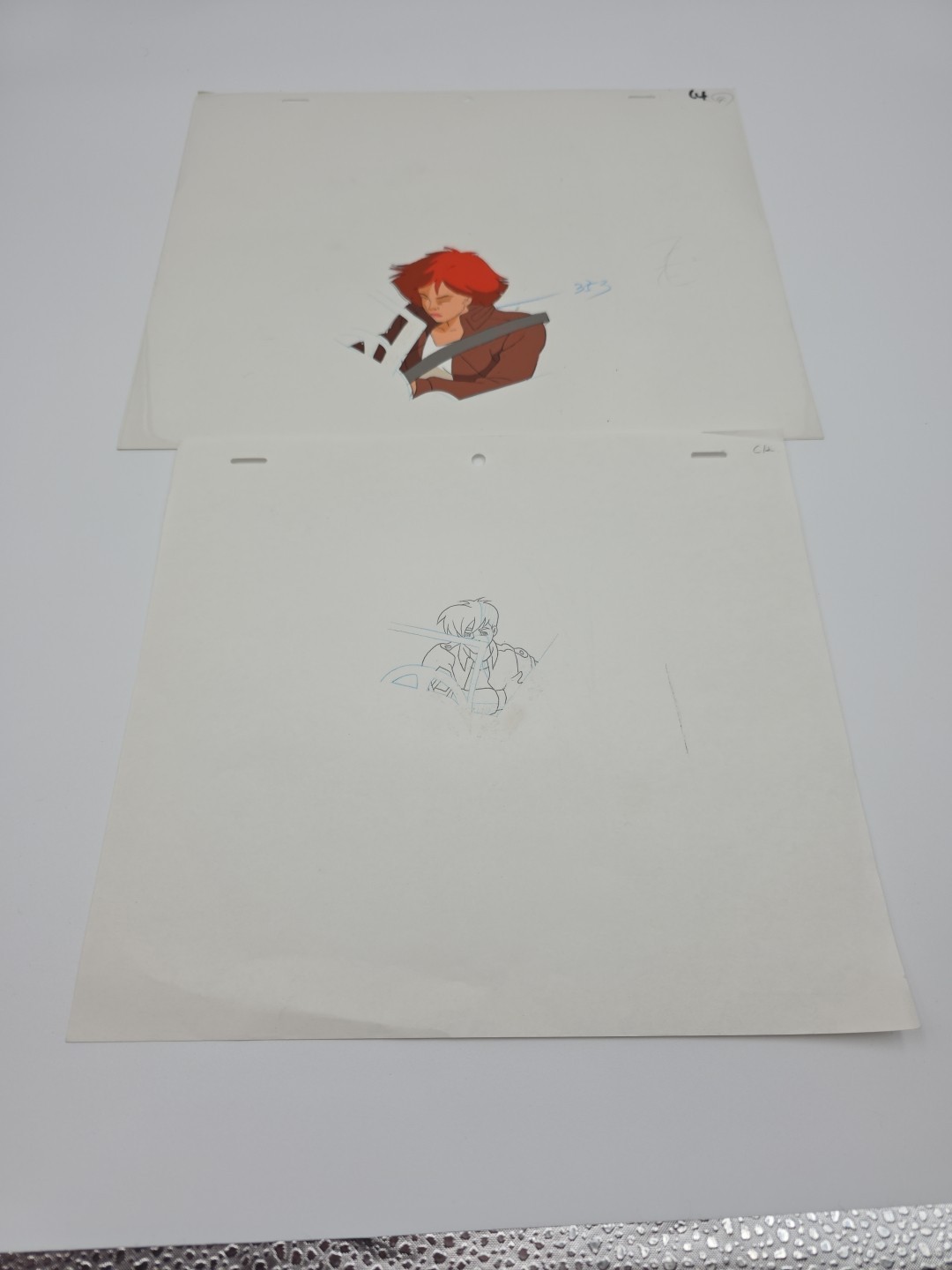 Zack & IVY Carmen Sandiego Original Animation Cartoon Production Cel Lot Of 24