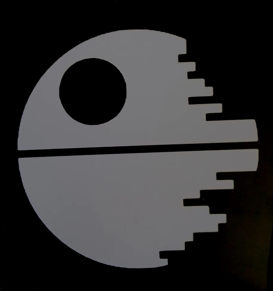 Custom Star Wars Death Star Vinyl Decal Sticker new, Vader, 4×4 Inches!!