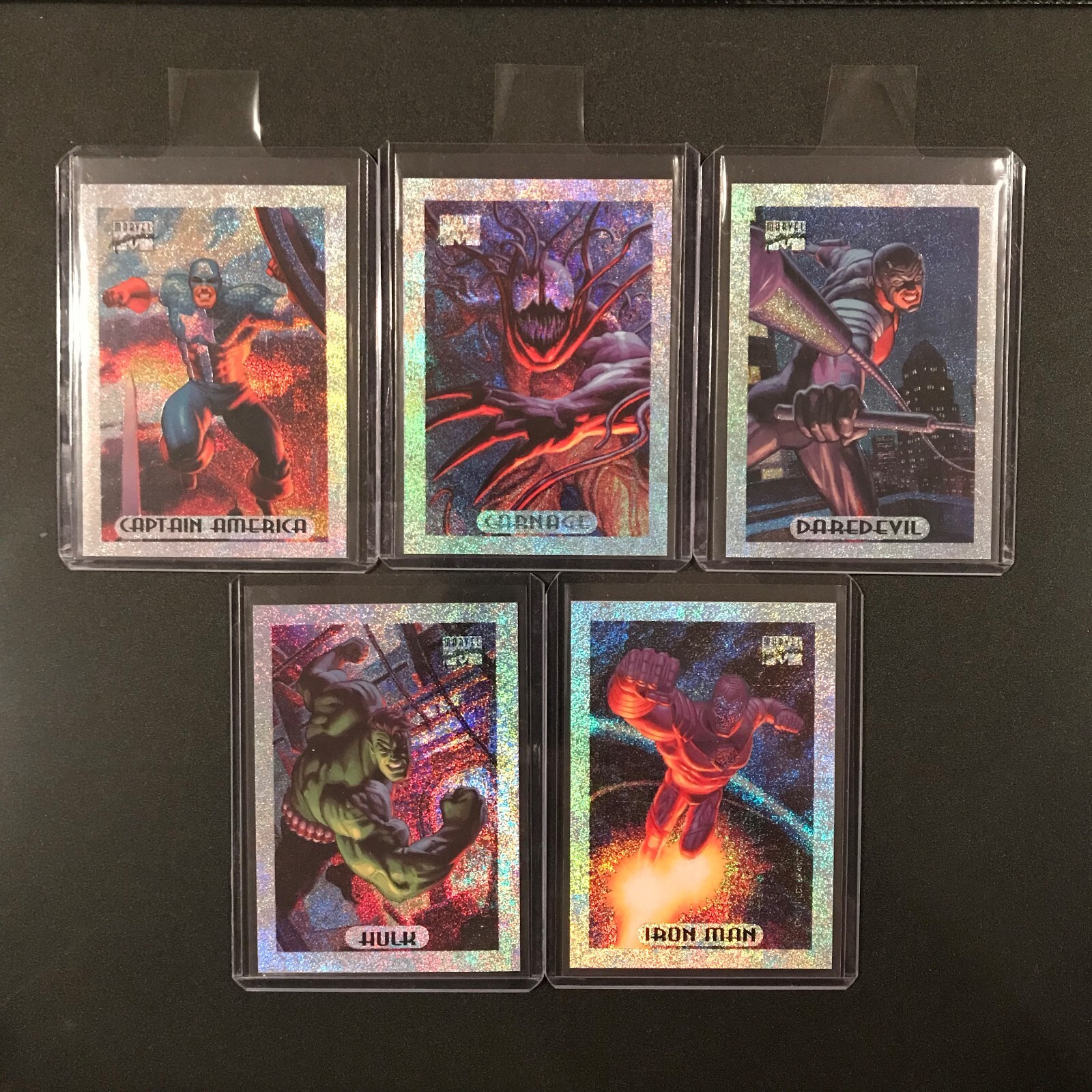 1994 Marvel Masterpieces Silver Holofoils Singles-You Choose-Finish Your Set