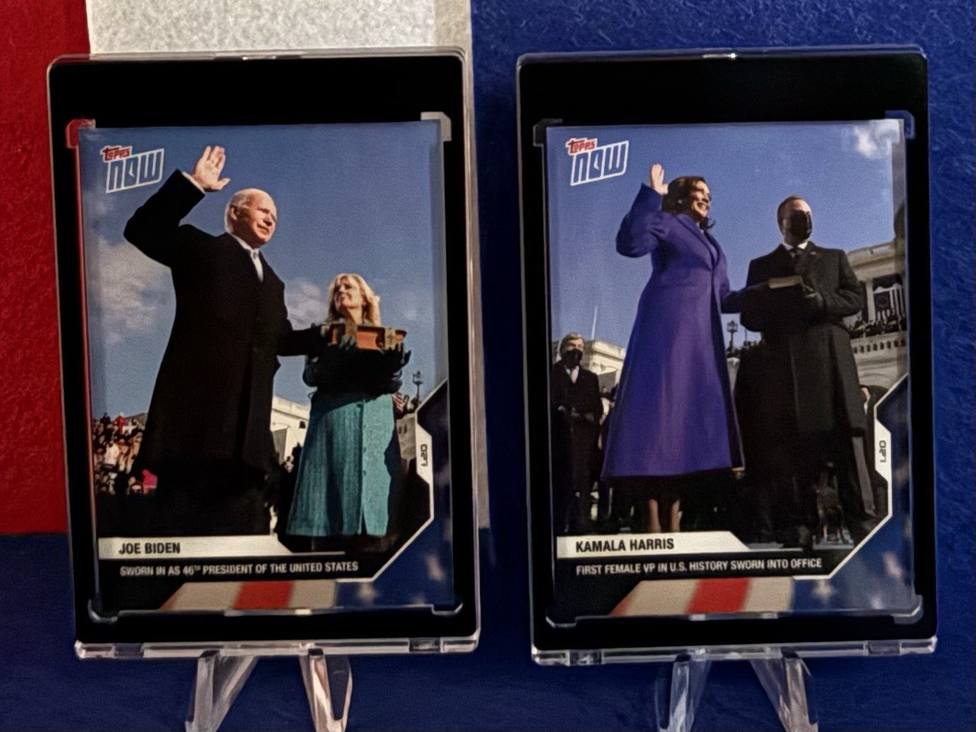 2020 TOPPS NOW COMPLETE PRESIDENTIAL ELECTION 21 CARD SET (+EXTRAS) FREE SHIP