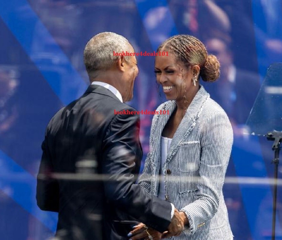 President Barack Obama Photo 4×6 Obama Presidential Center Opening