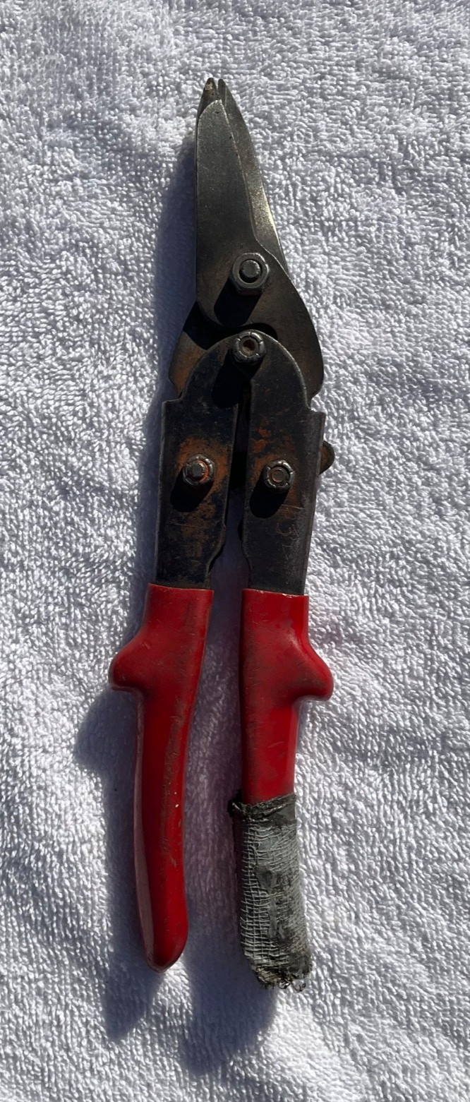 Klenk Tin Snips Left Hand (Made in USA)