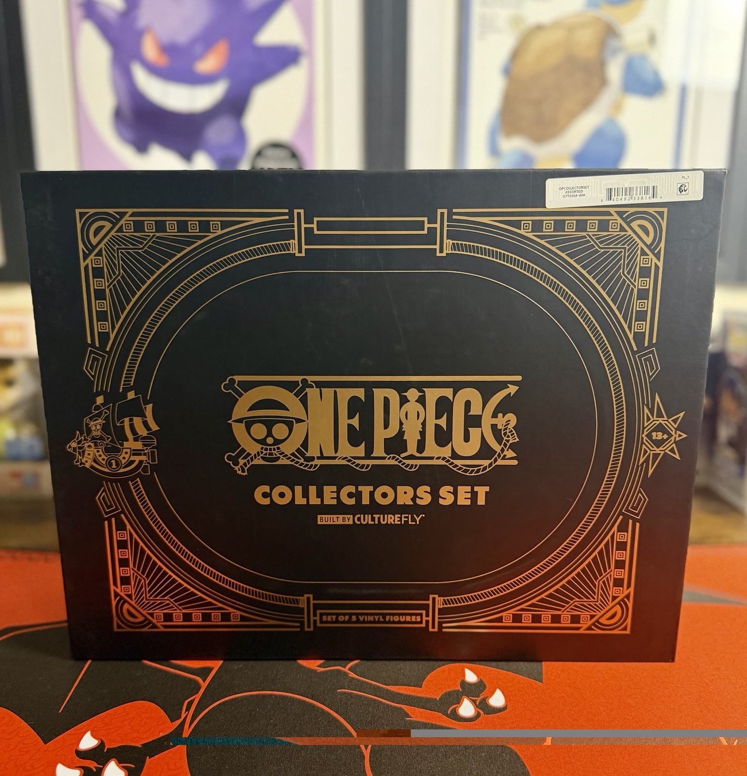 ONE PIECE-CultureFly One Piece 4.5 in Vinyl Figure Collector Set-5 Figures