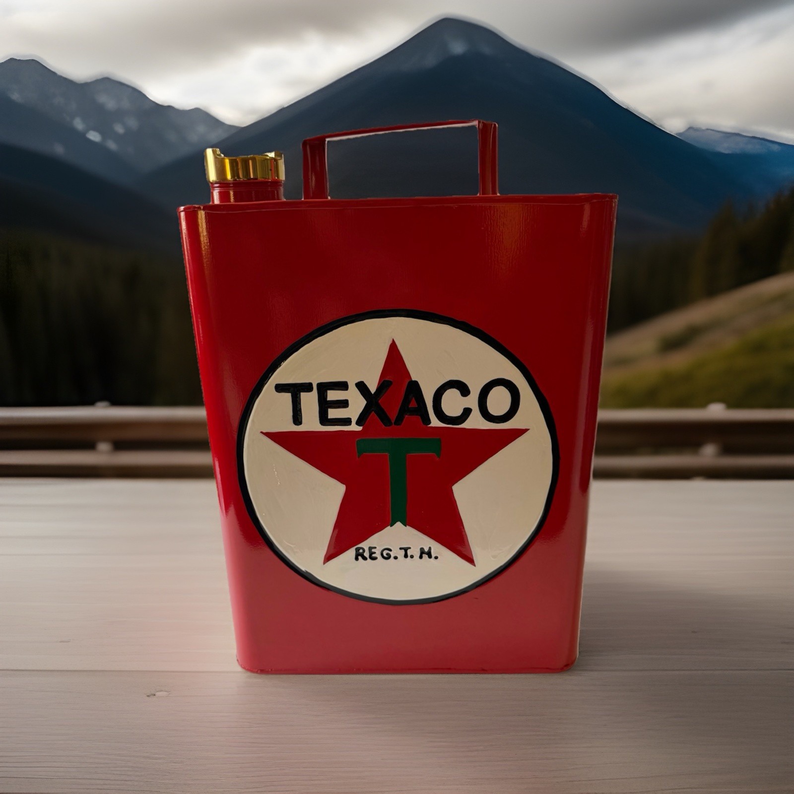 Texaco Gas Can