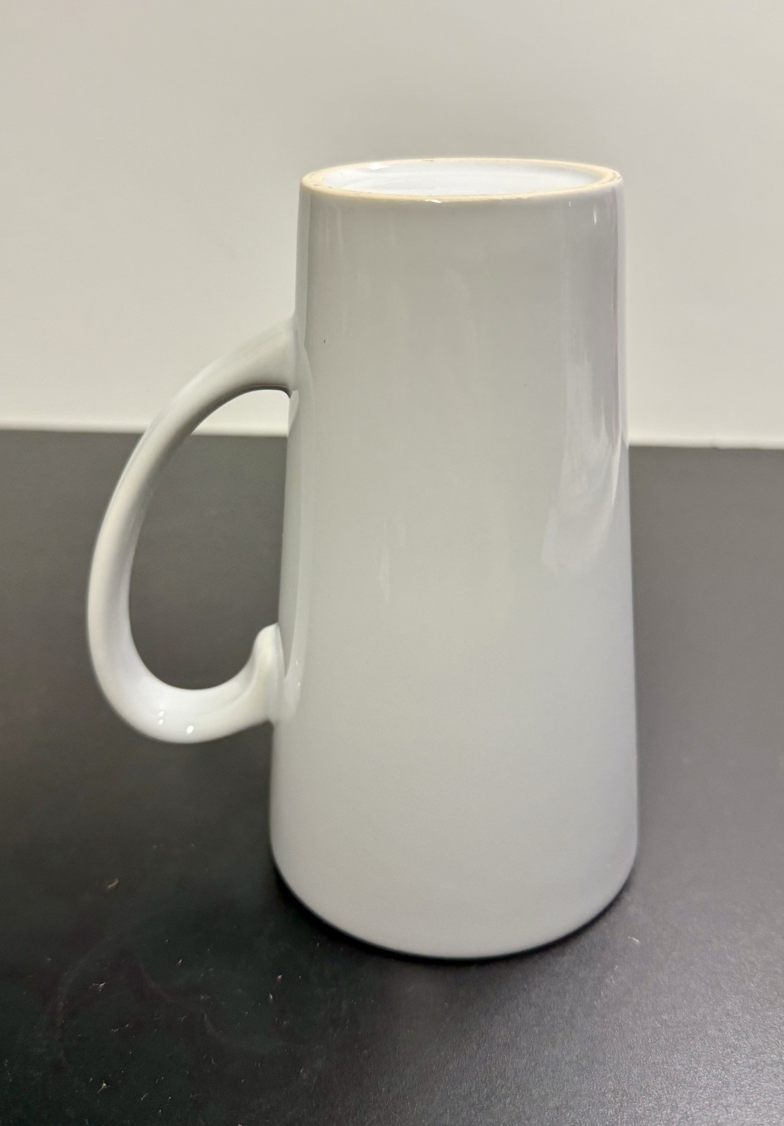 5.75” Rum Chata Horchata Con Ron White With Gold 12.0 oz Coffee Or Tea Mug