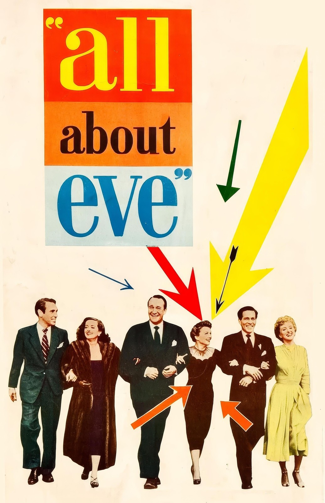 All About Eve (1950) Movie Poster Print Wall Art Home Decor Vintage Film