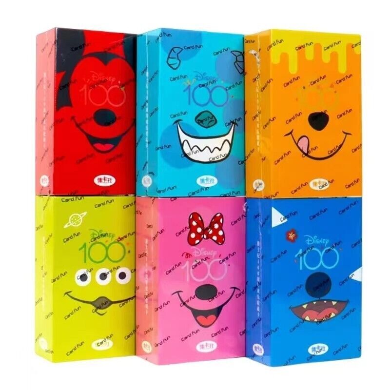 US Card.Fun Disney 100 Joyful Trading Card – Lite 1-6 Box Sealed Fast delivery