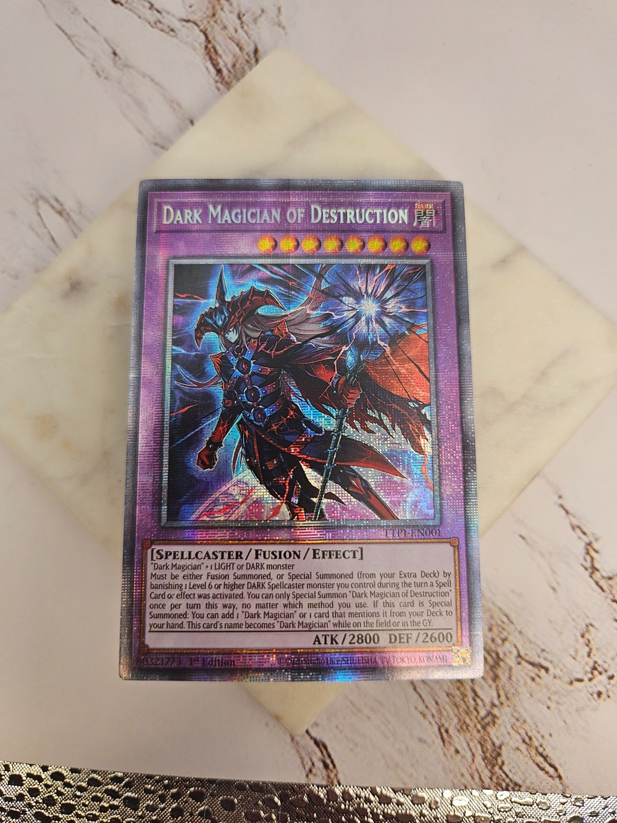 Dark Magician of Destruction *ENGLISH* – Starlight Rare Holofoil Card
