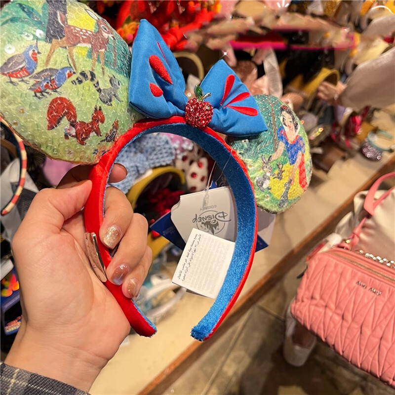 Disney Parks 100 Years Decades 2 of 10 Snow White Minnie Ears Headband NWT
