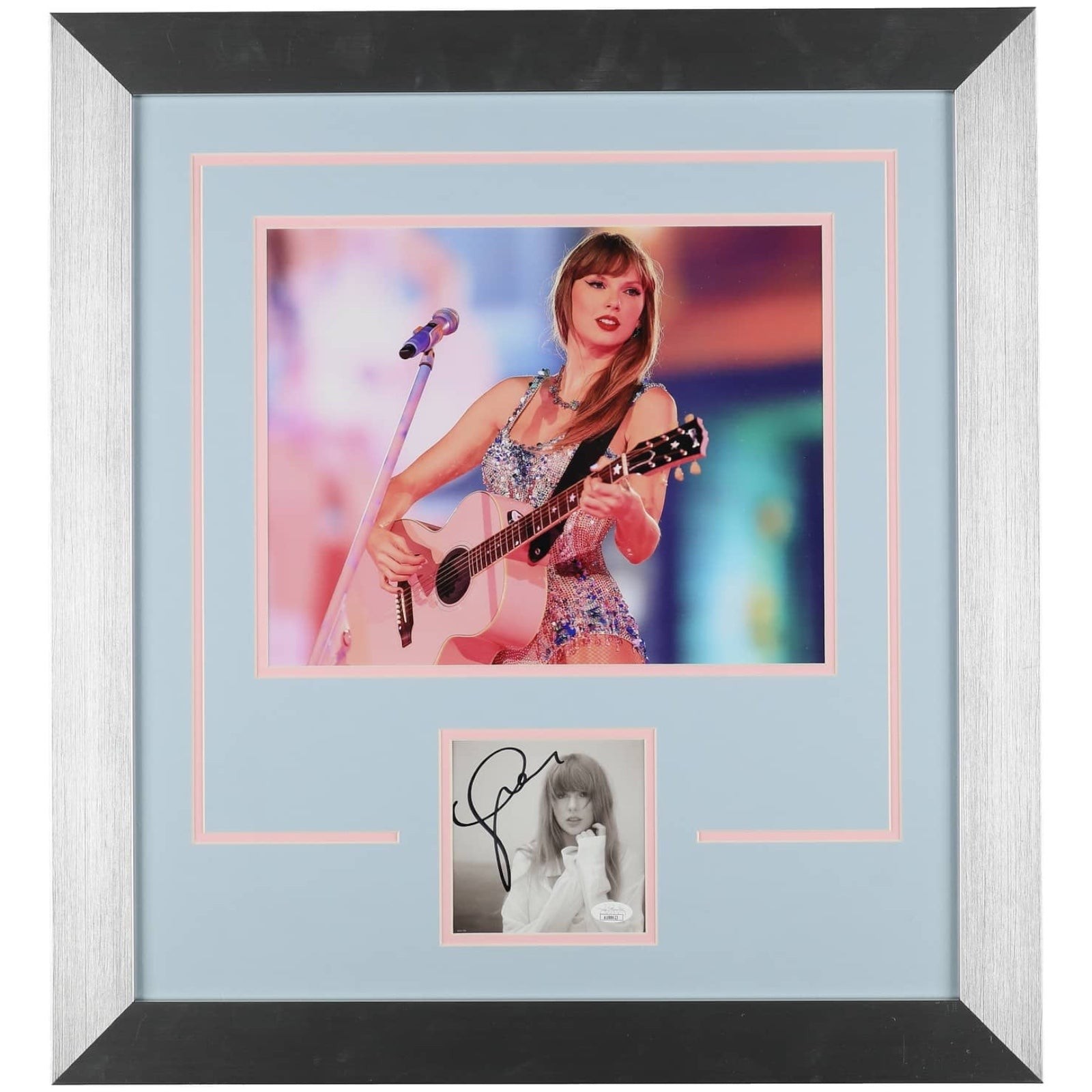 Taylor Swift Eras Tour Concert 11×14 Photo Deluxe Framed with Autographed Photo