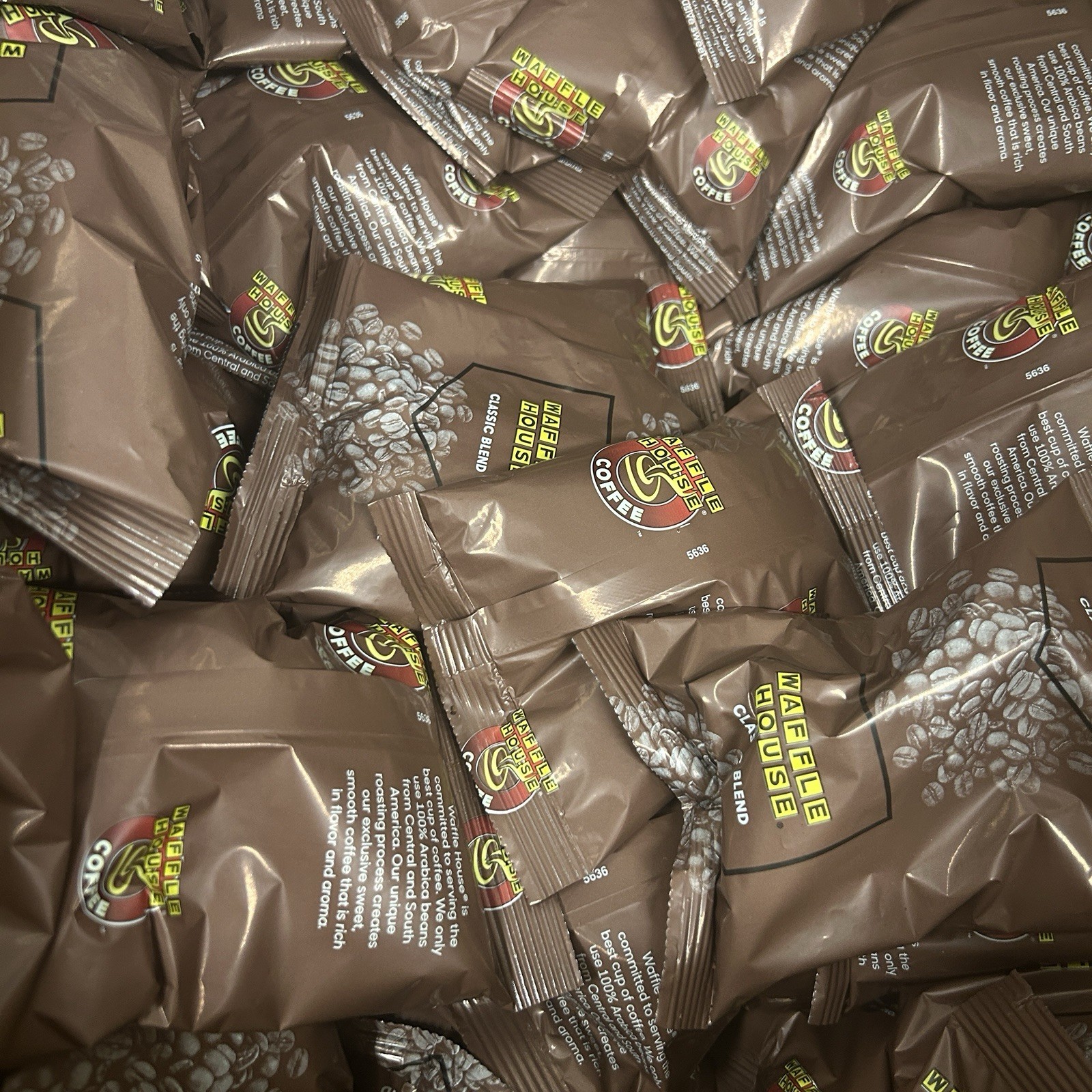 Waffle House Coffee bags Lot Of 5 Regular Roast