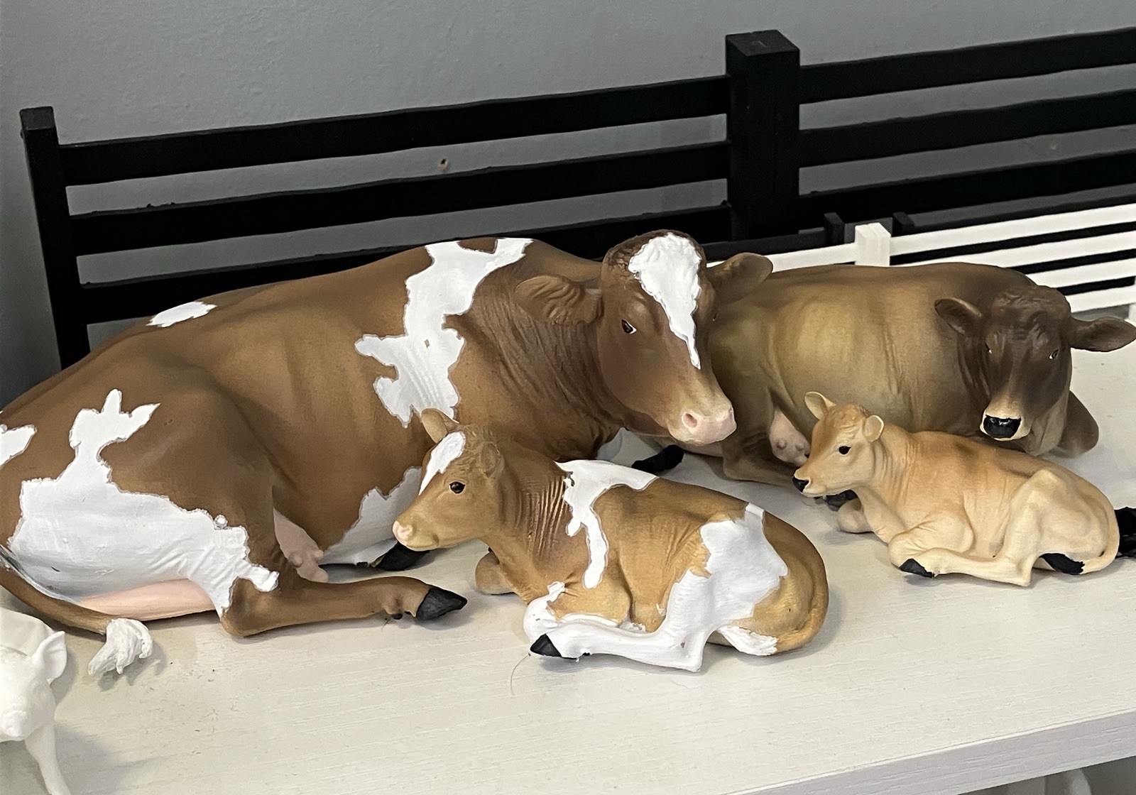 1:9 Traditional Lying Down Model Cow Heifer 3D Print For Breyer Horses Cattle