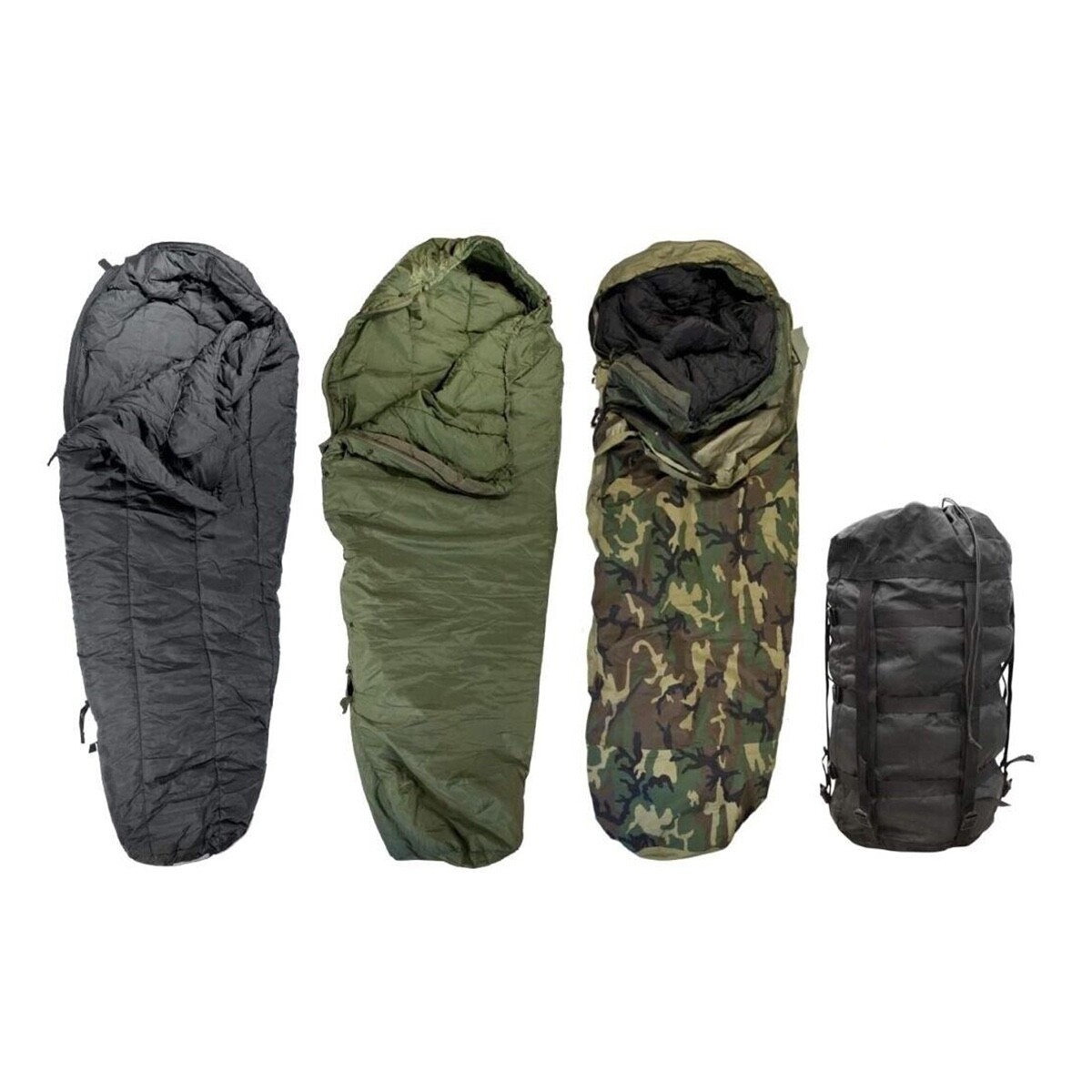 US Military Issue Modular Sleeping System, (4 – Part) – New