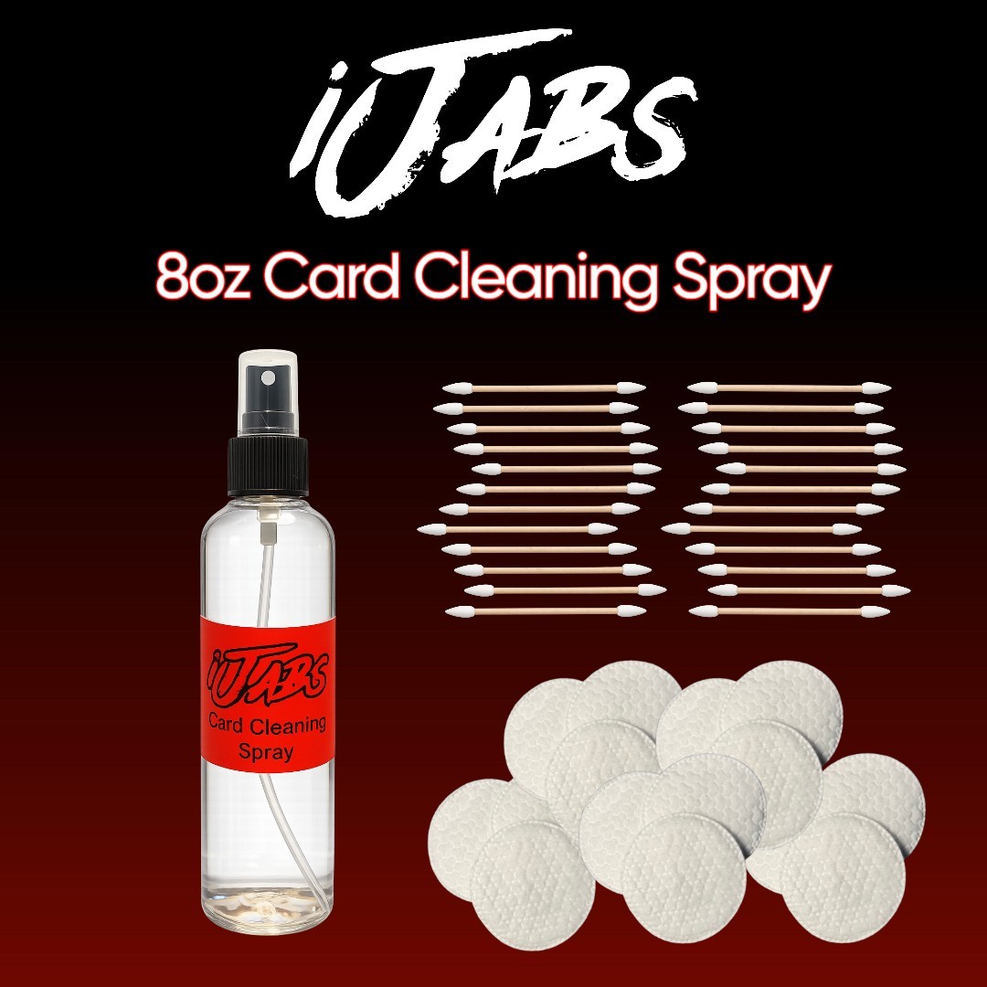 iJabs 8oz Card Cleaning Spray For Pokemon, Sports, One Piece & More!!