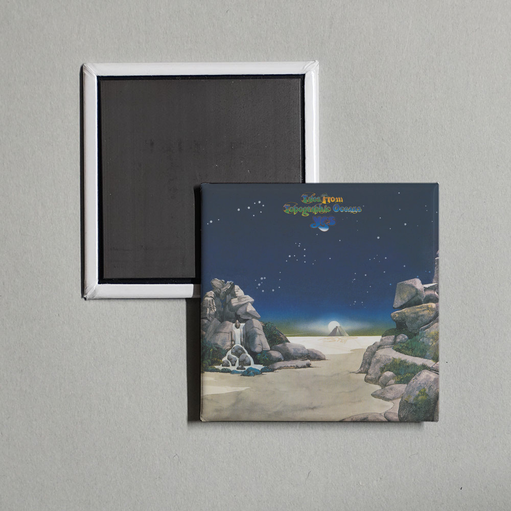 Yes – Tales from Topographic Ocean Album Cover Locker Fridge Magnet