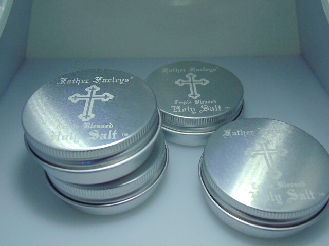 FATHER FARLEYS TRIPLE BLESSED HOLY SALT! 1OZ . FREE SHIPPING! LQQK NOW!