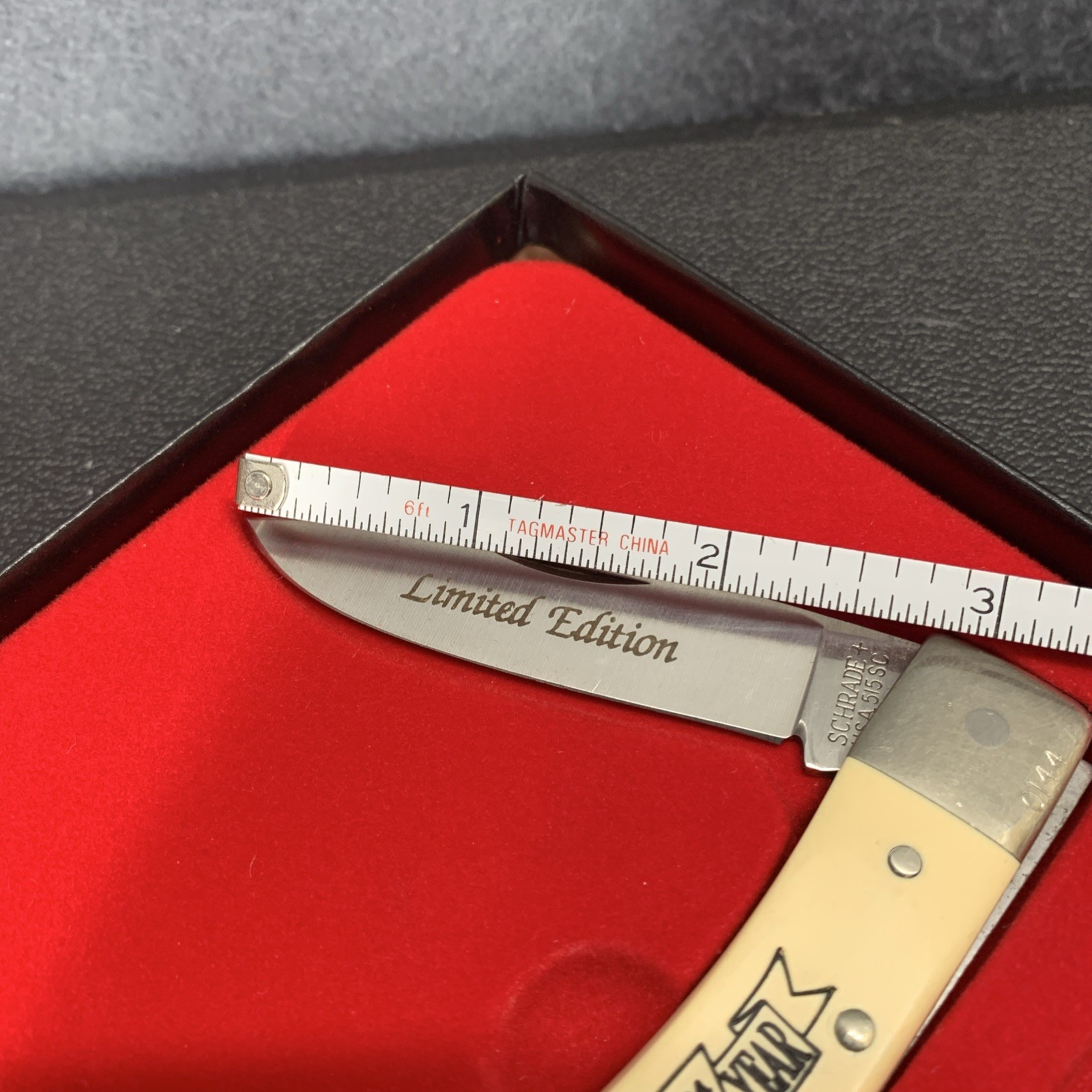 Schrade USA 70th Anniversary Ace Hardware Folding Pocket Knife Limited Edition