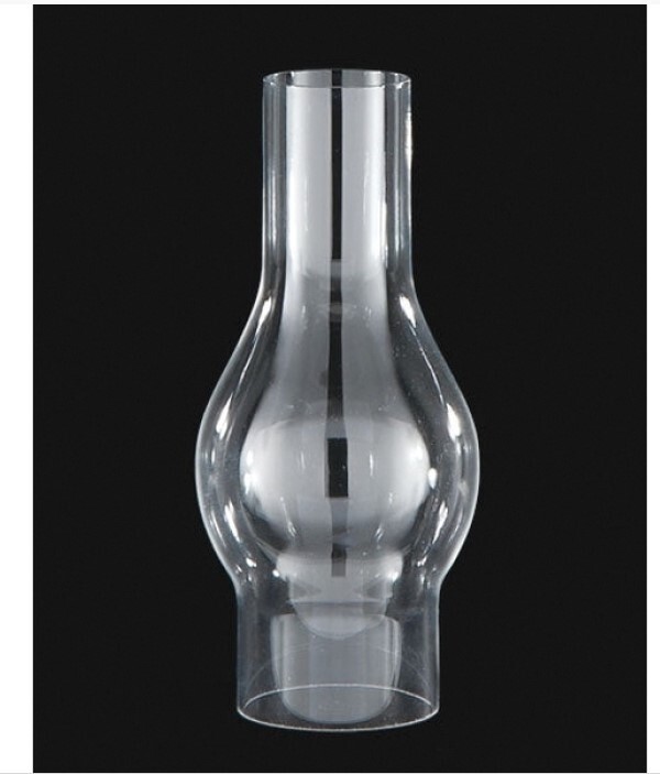 BP Lamp 2 1/8″ x 6 1/2″ Clear Glass Lamp Chimney #57908