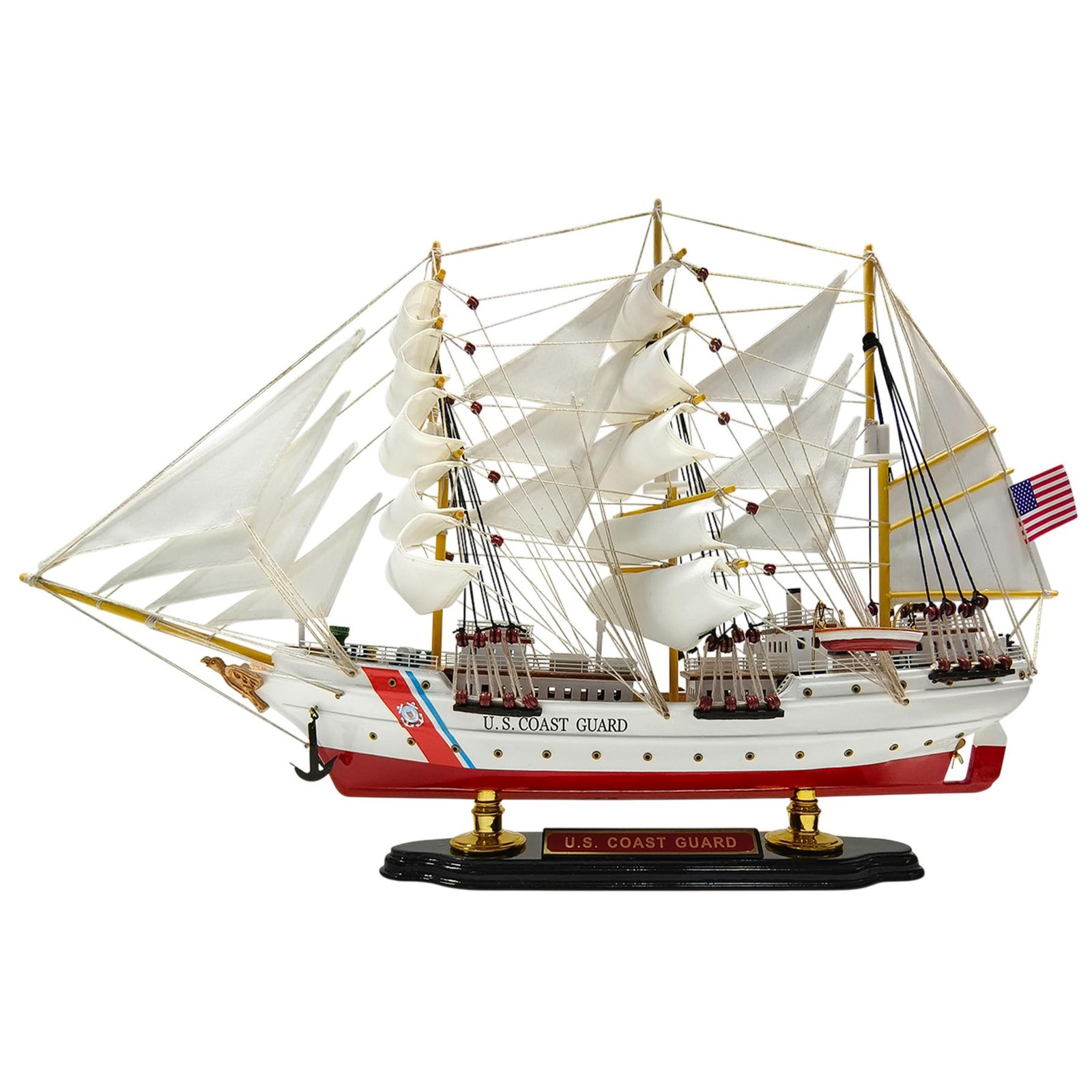 U.S. Coast Guard Cutter Model Ship – Fully Assembled Collectable Display