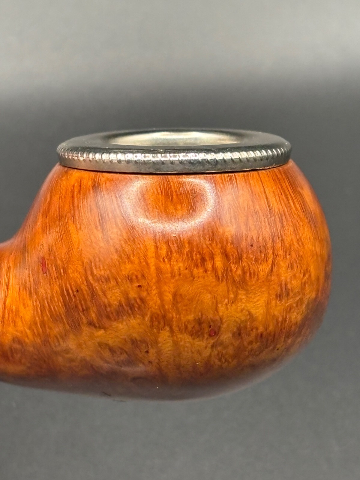 STUNNING!!! Brebbia Golden-Extra 602 Smooth Bent Tomato 6mm Italian Estate Pipe