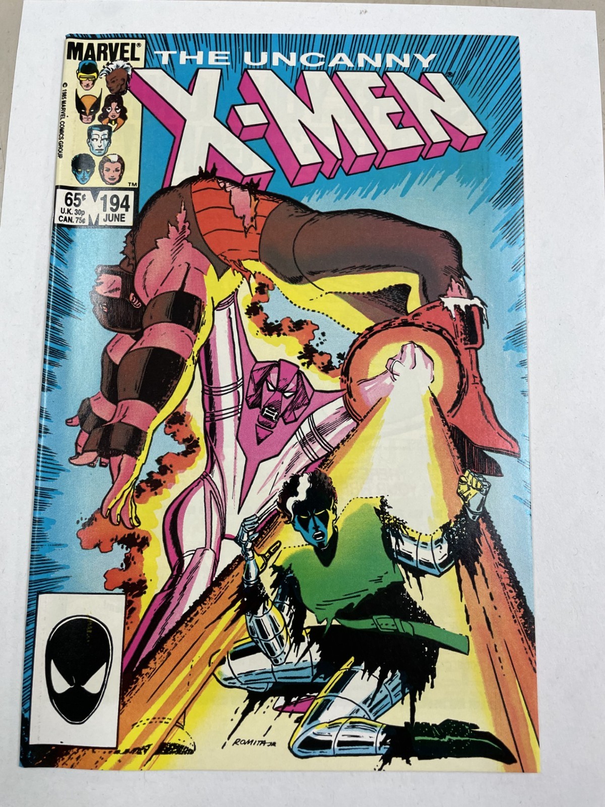 UNCANNY X-MEN 194 NEAR MINT UNREAD COPY 1985 MARVEL COMICS 1st App Fenris Twins