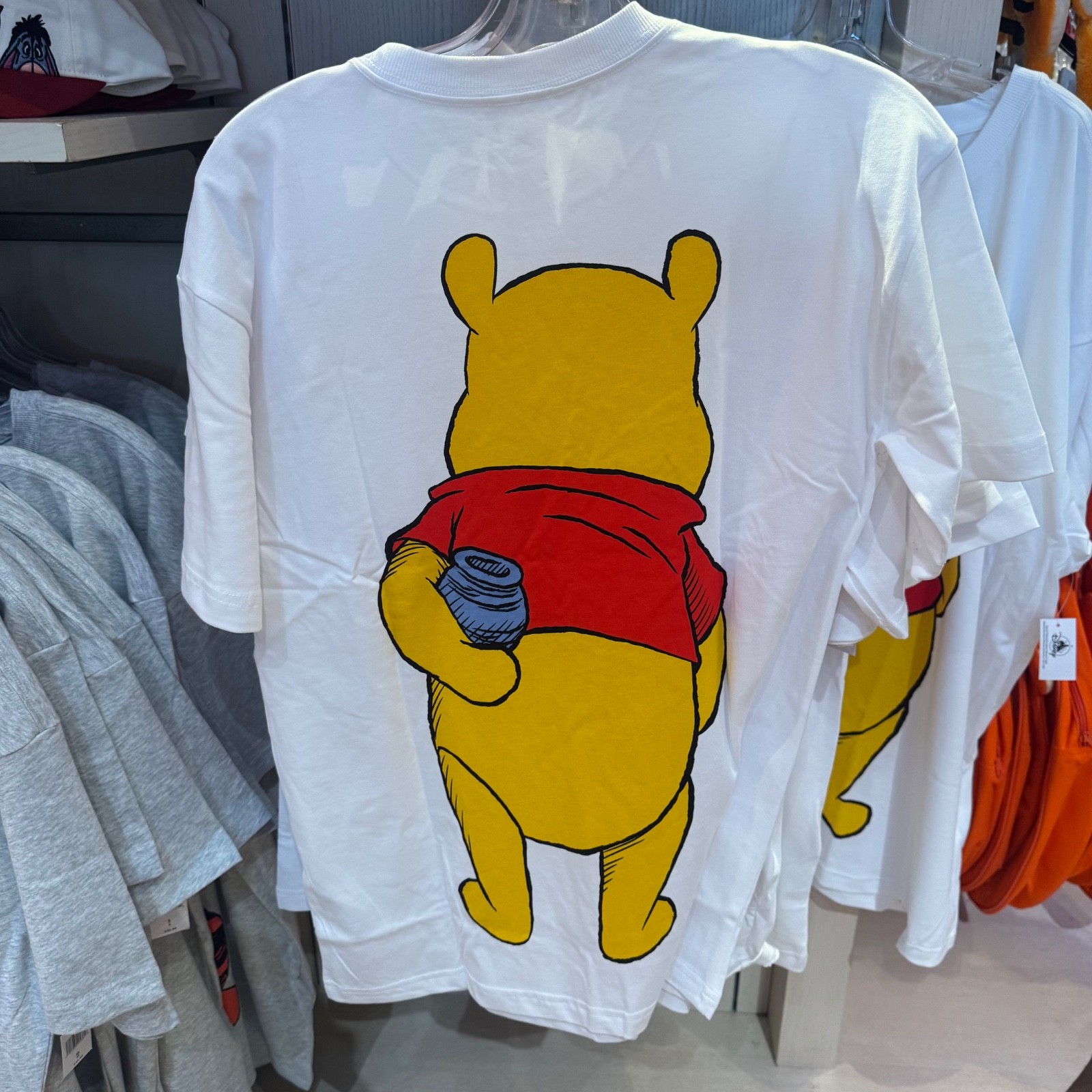 2026 Disney Parks Winnie The Pooh Big Print Front & Back Adult Sizes NWT!