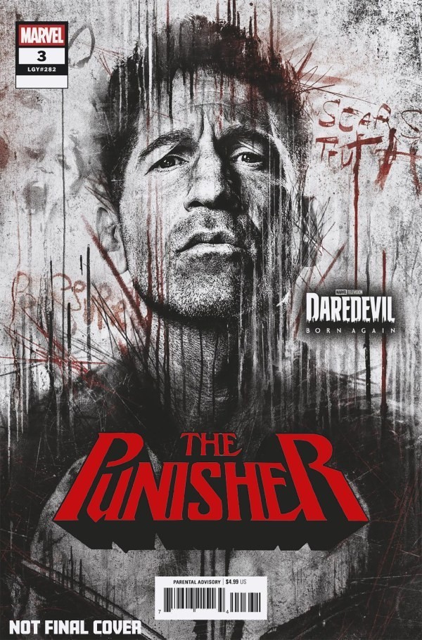 PUNISHER #3 JON BERNTHAL 2ND PRINT TV VARIANT NM MARVEL COMICS PRE-SALE 6/10/26