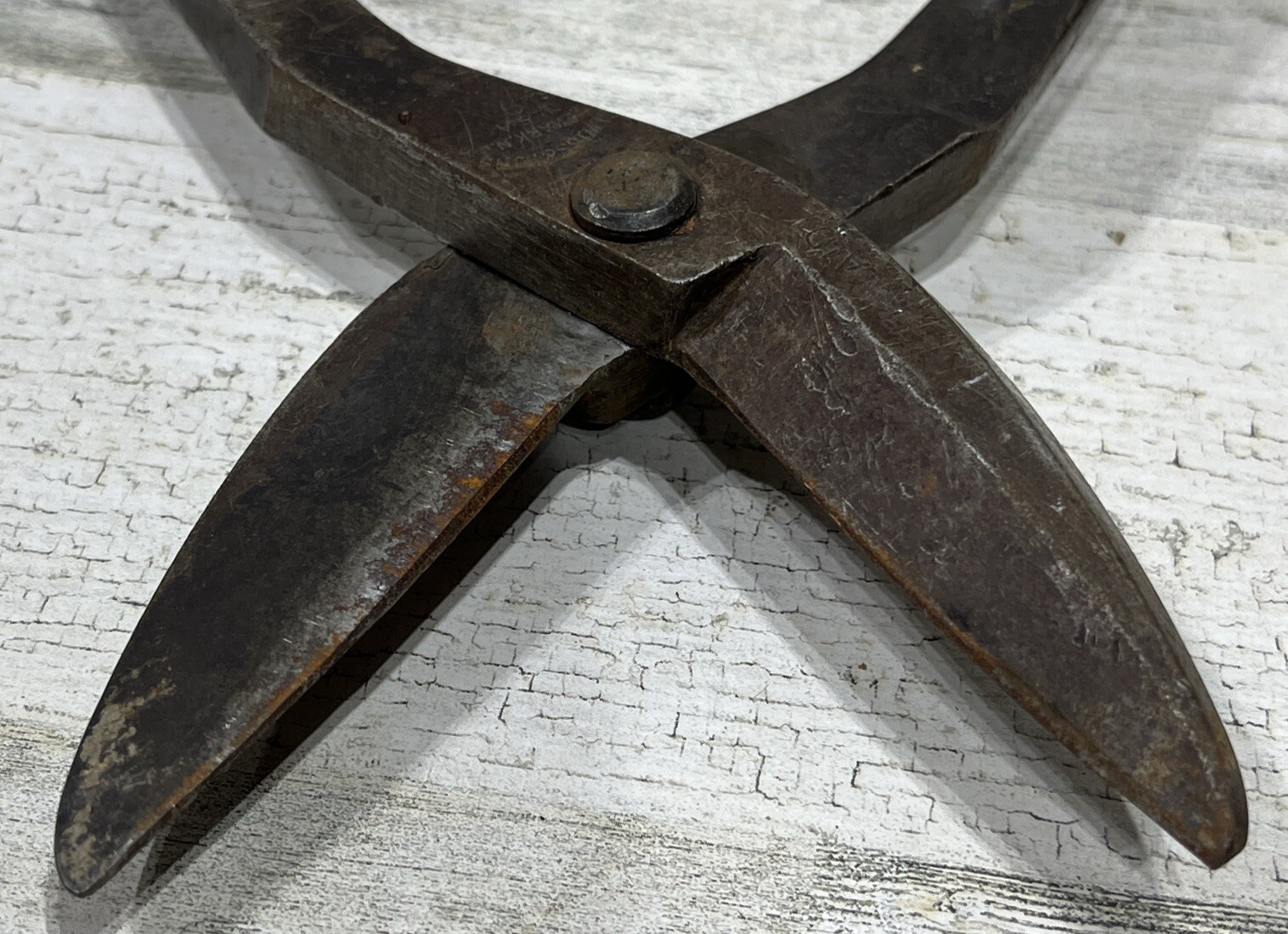 VINTAGE Tools Sheet Metalwork Cutters Tin Snips HVAC Nippers Pliers Lot of 2