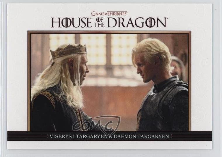 2024 Game of Thrones House the Dragon Season One Relationships Red 19/50 0ix3