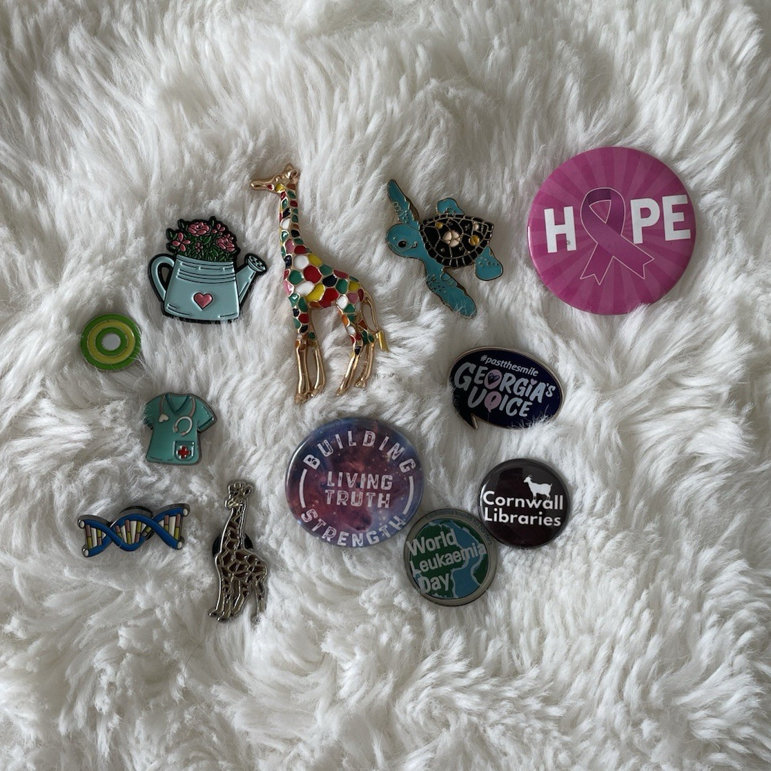 Pin Badge Brooch Bundle Mixed Joblot Metal & Enamel Multicolour Unisex Adults