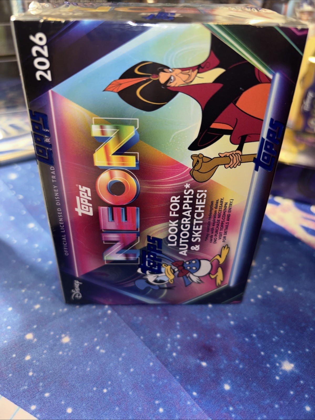 2026 Topps Disney Neon Factory Sealed Blaster Box