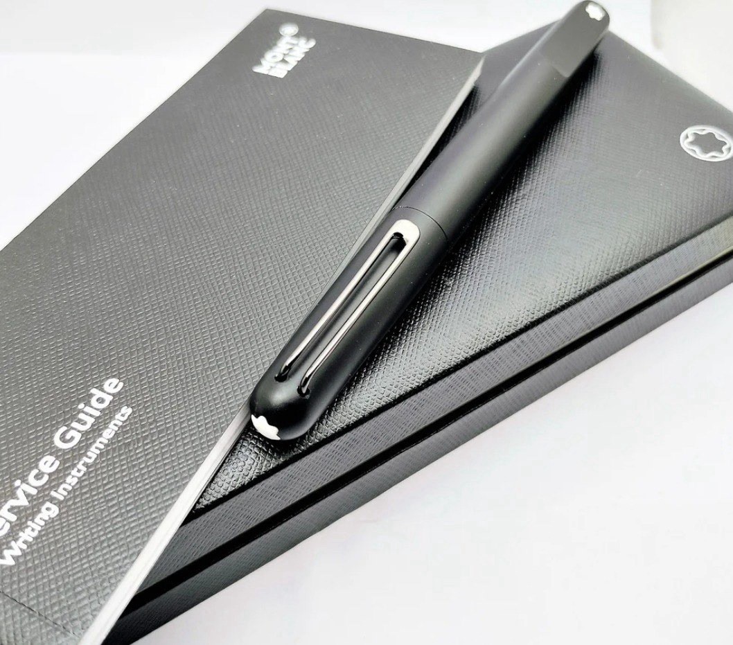 NEW Montblanc M Ultra Black Matte – Rollerball Pen Germany w/ Box – Special Sale