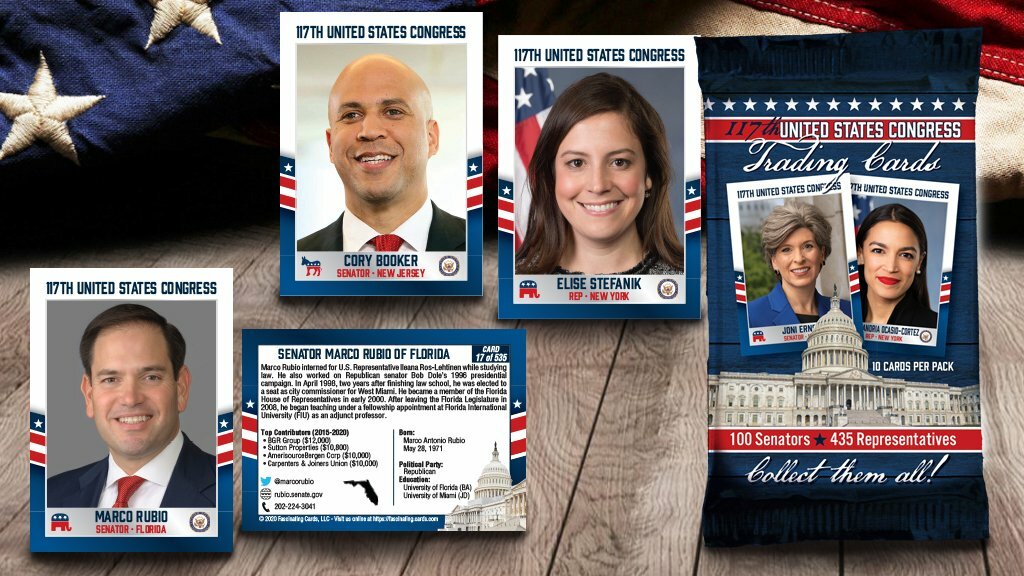 2021 United States Congress Fascinating Cards Pick A Card Arizona