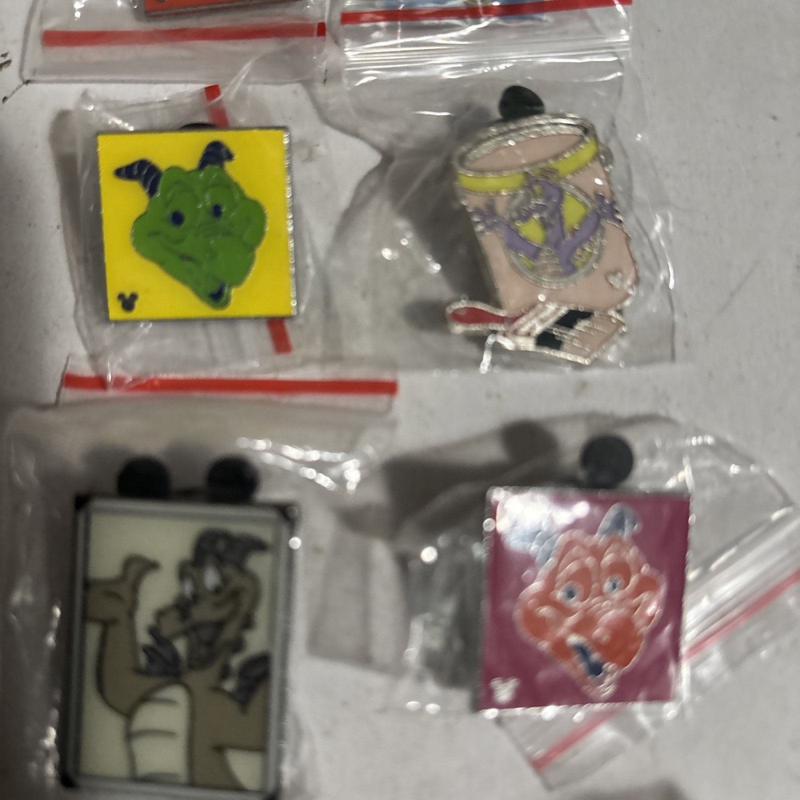 Disney FIGMENT MULTI-COLOR only Pins lot of 11