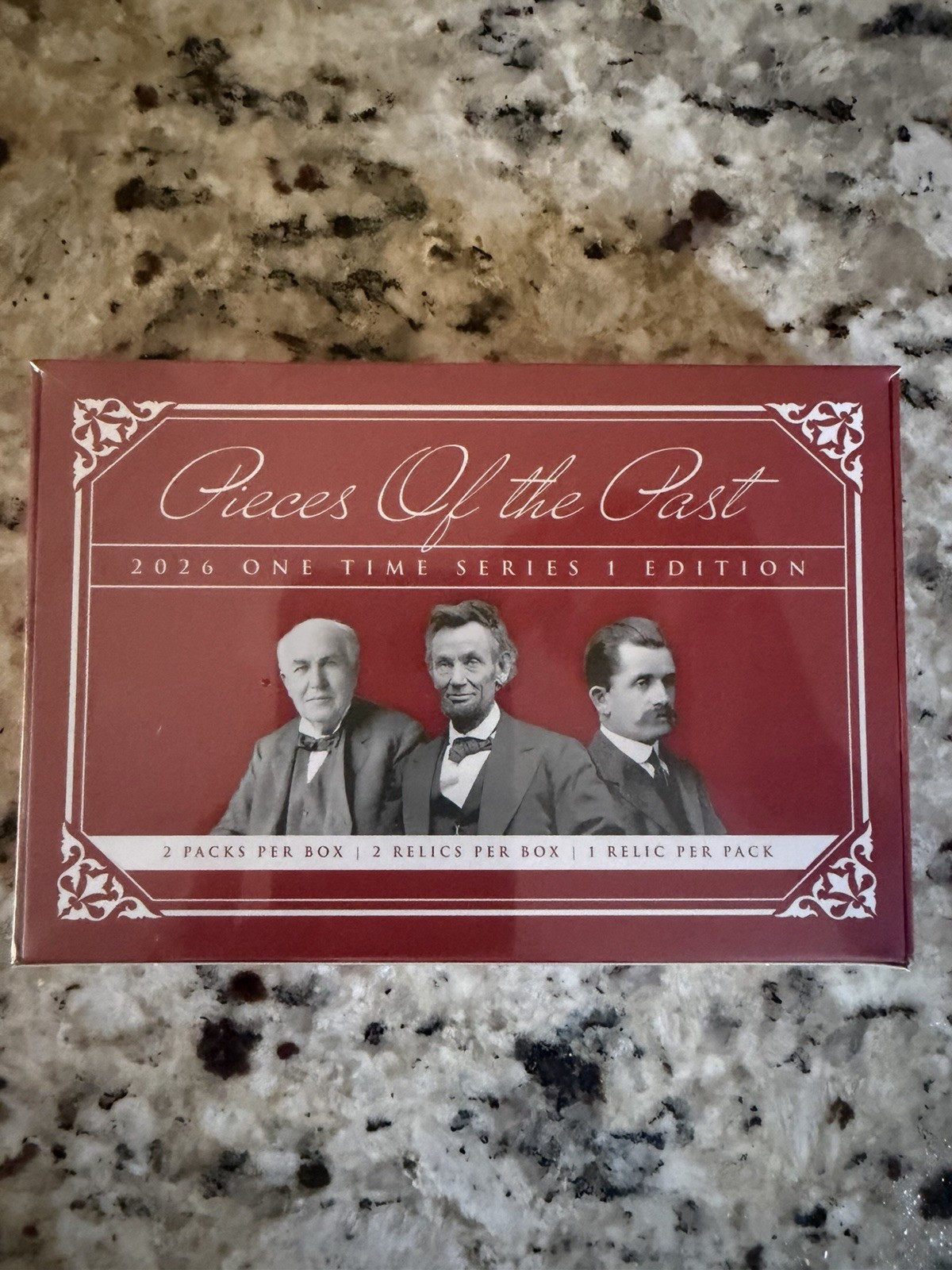 2026 Pieces of the Past One Time Series 1 Edition Hobby Box NEW RELEASE IN STOCK