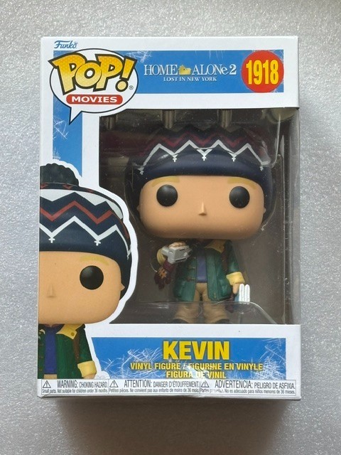 Funko Pop! Movies Home Alone 2 Kevin McCallister Vinyl Figure #1918 Damged Box