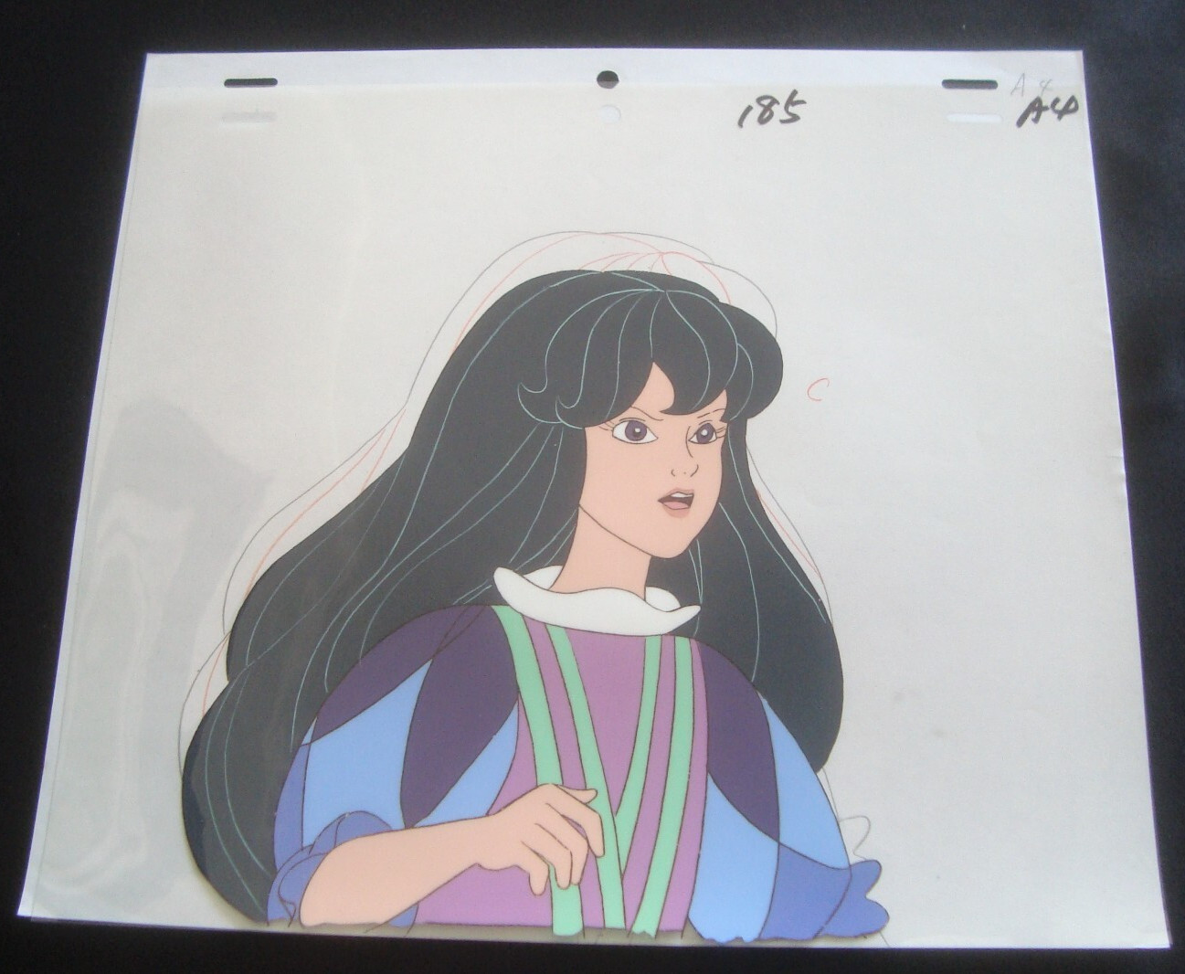 LADY LOVELY LOCKS Original Animation Art Cel DIC Duchess Ravenwaves 1B
