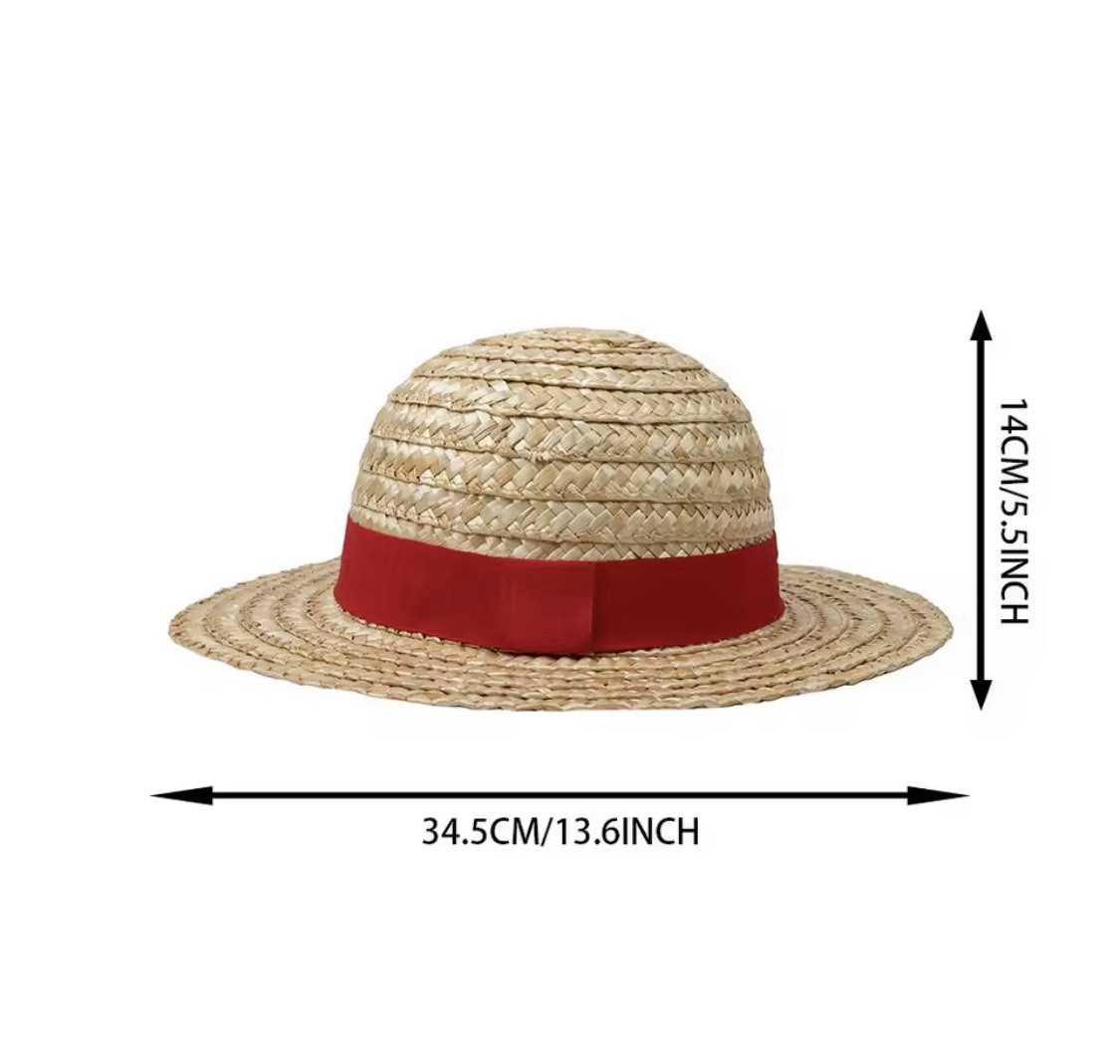 Officially Licensed One Piece Monkey D Luffy Straw Hat Free Shipping