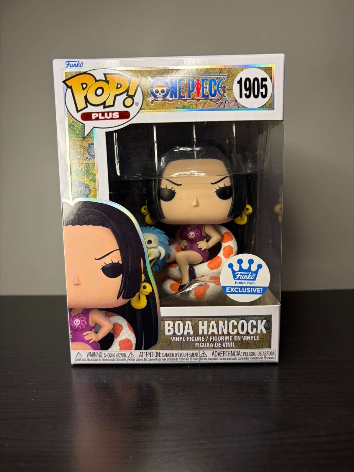 Funko Pop Plus Boa Hancock 1905 One Piece Funko Shop Exclusive NM/M w Protector