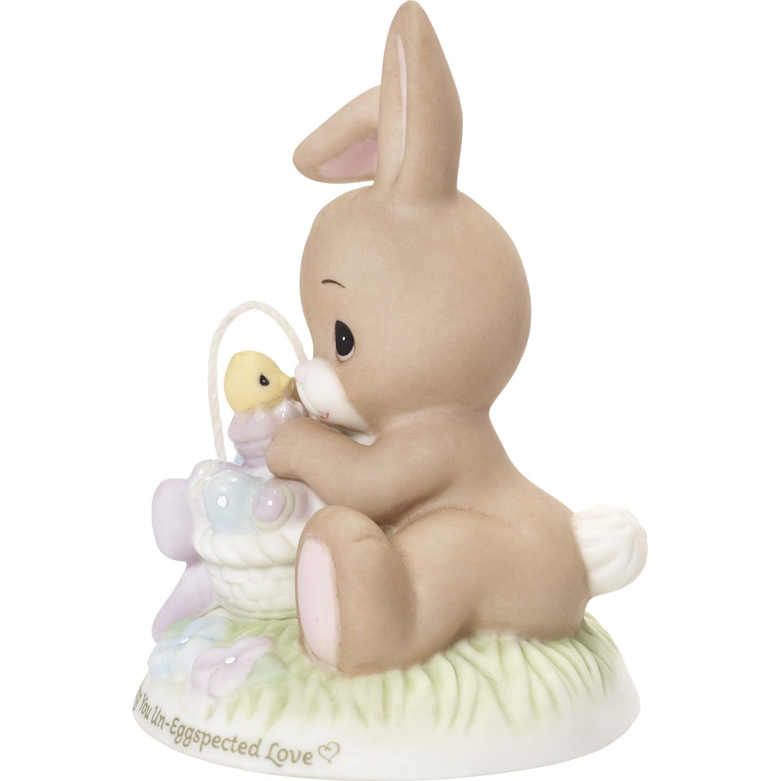 Precious Moments Wishing You Un-Eggspected Love Figurine, 4″H
