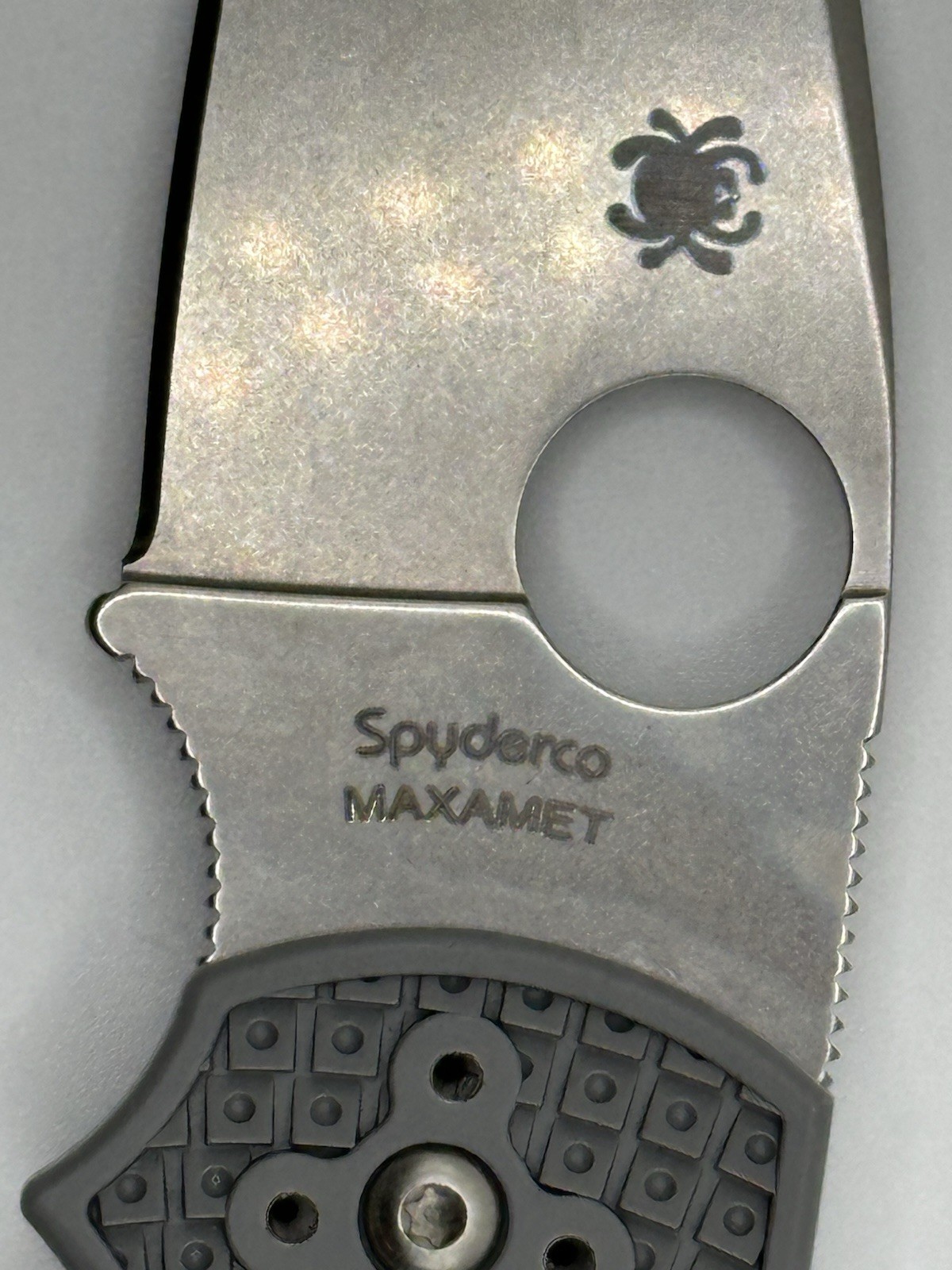 Spyderco Native 5 Lightweight Maxamet Gray FRN C41PGY5 Factory Sharp