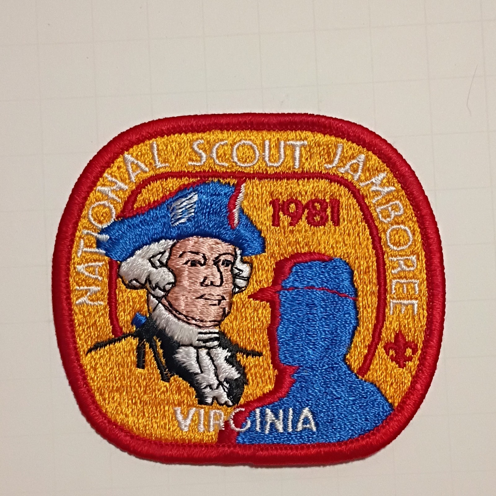 Boy Scouts National Scout Jamboree Virginia 1981 Patch Single Unit
