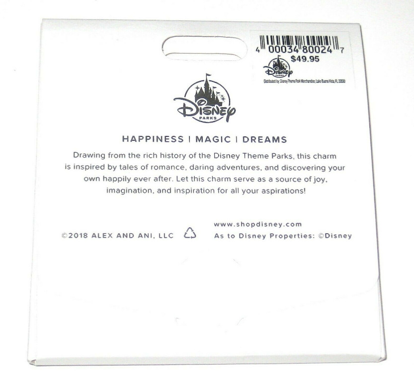 Cinderella HAVE COURAGE & BE KIND Disney Alex Ani Bracelet 2 Sided Coach Silver
