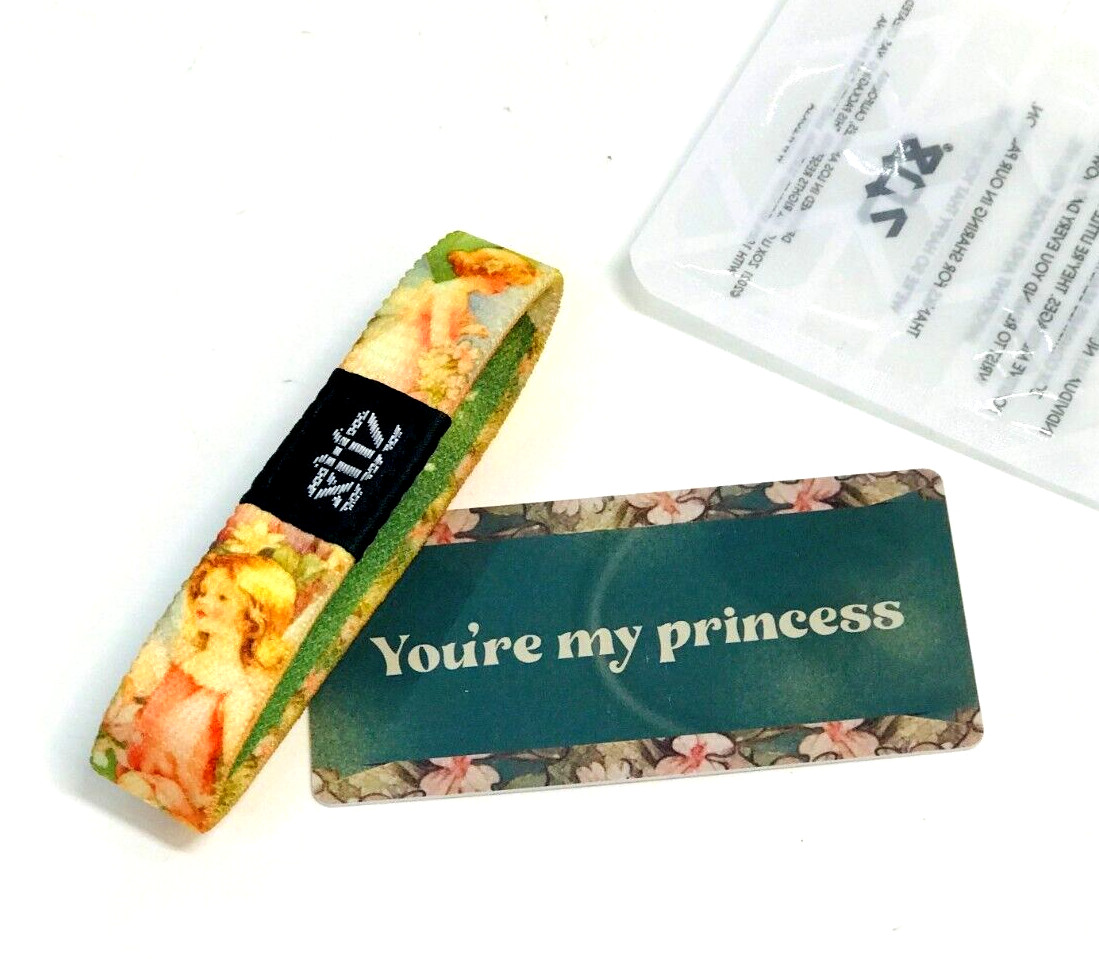 ZOX **YOU’RE MY PRINCESS** SILVER Single Small Wristband w/Card NIP