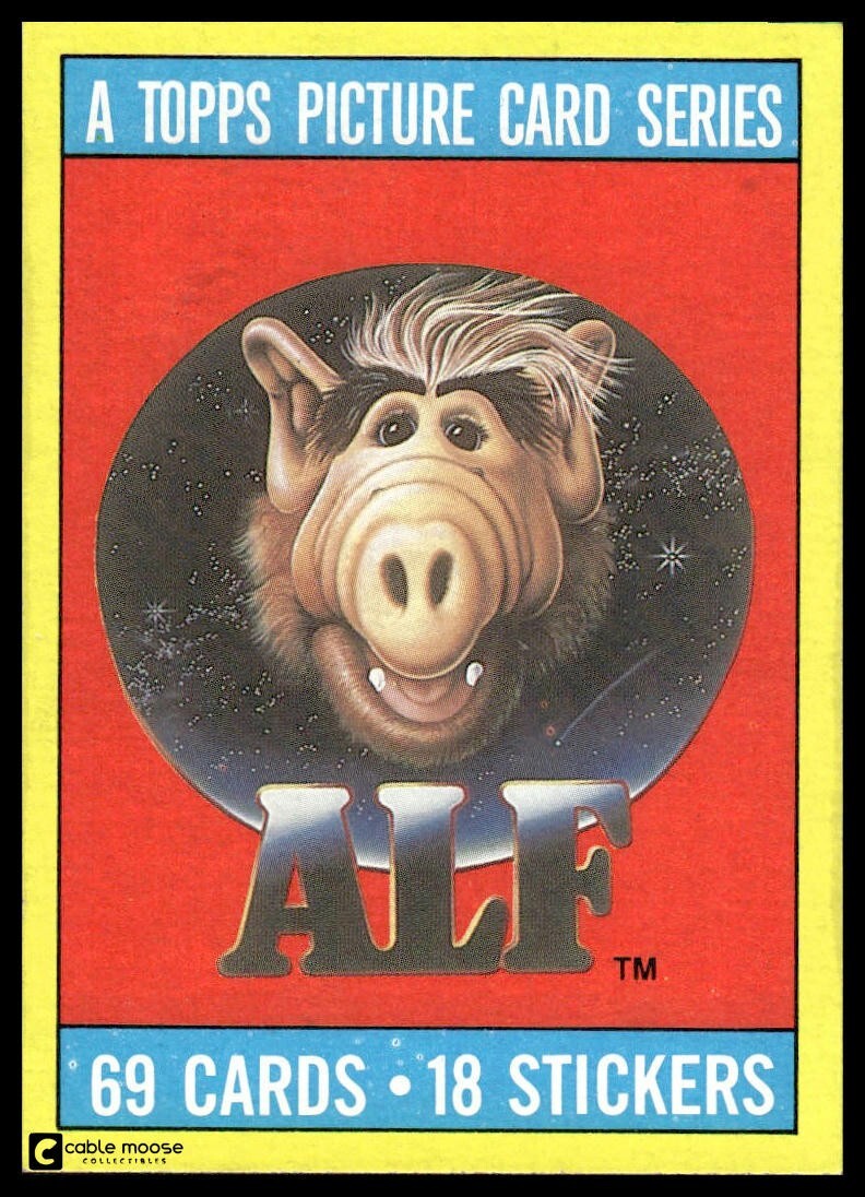 1987-1988 Topps ALF Series 1 & 2 -Pick A Card- Base, Stickers, & Bouillabaseball
